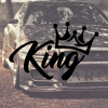  King Oto Sticker Araba Sticker Oto Cam Yazı Araba Cam Yazı Sticker