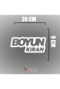 Boyun Kıran Oto Sticker Araba Sticker Oto Cam Yazı Araba Cam Yazı Sticker