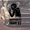 Motosikleti Fark Et Oto Sticker Araba Sticker Oto Cam Yazı Araba Cam Yazı Sticker